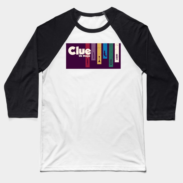 Clue Baseball T-Shirt by Black Red Store